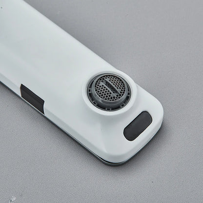 Touchless Sensor Basin Faucet Smart Digital Display Bathroom Sink Faucet Grey Sense Hot Cold Water Mixer Tap Battery Power