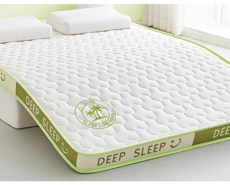 Latex-Schwamm, 4/7 cm, Tatami-Matte, hochwertige, verdickte Memory-Schaum-Matratze, Twin King Queen Size Winter, warm halten Bettbezug