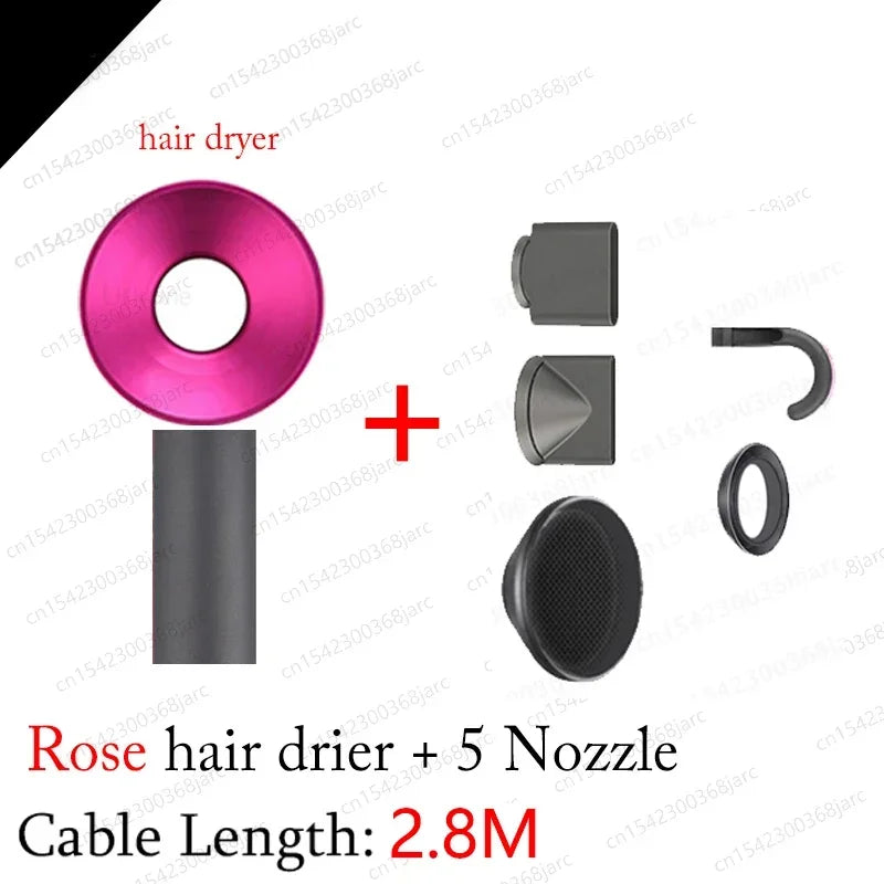 SenCiciMen Professinal Hair Dryer Negative Ion Blow Dryer Quick Dry Leafless Hairdryer Salon Home Constant Temperature Hair Care