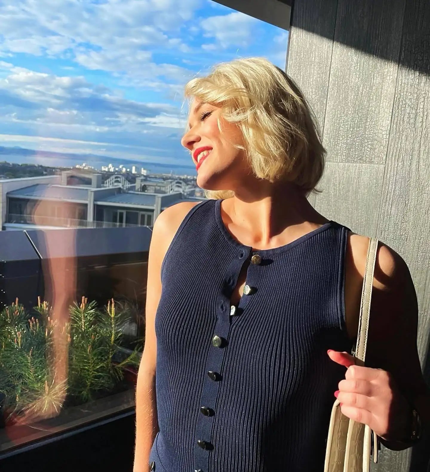 Tossy Strick-Maxikleid mit gerippter Strickjacke, weiblich, hohe Taille, schlanke Tasche, ärmellos, elegantes Partykleid, Damen-Strickwaren, langes Kleid