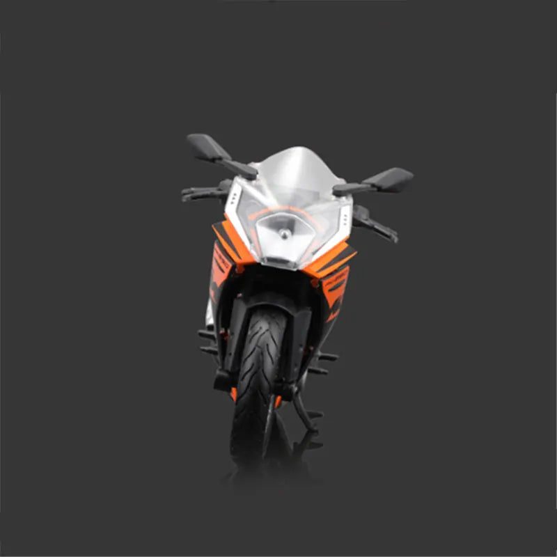 Bburago 1:12 KTM RC 390 Alloy Racing Motorcycle Model Diecast Metal Street Sports Motorcycle Model Simitation Childrens Toy Gift.