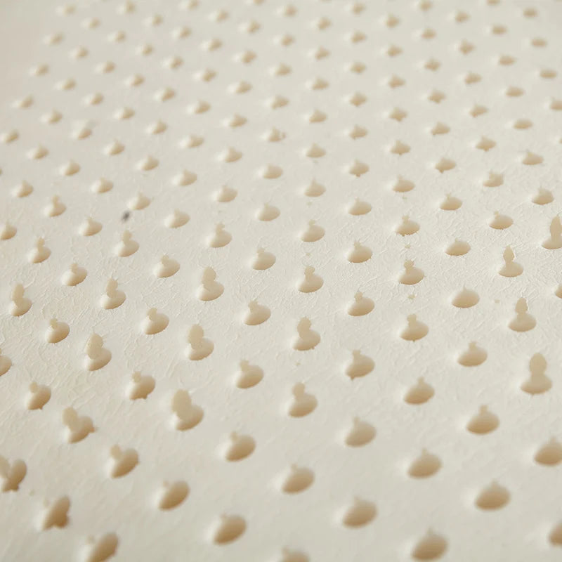 100% Natural Latex Sleeping Bed Pillow Luxury Pillow for Side Back and Stomach Sleepers Orthopedic Pillows Cervical Health Care.