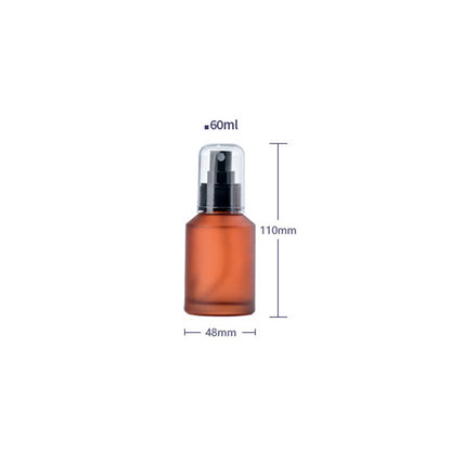 15/30/60ML Amber Clear Glass Spray Bottle Refillable Perfume Fine Mist Atomizer Dispenser Lotion Pump Liquid Dropper Bottles.