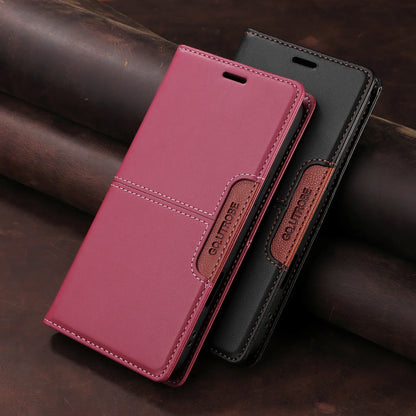 Leather Phone Case for Xiaomi Mi 14T 13T 12T 11T Pro Magnetic Flip Wallet for Mi Poco X7 X6 X5 F6 M6 Pro X3 F3 Card Wallet Cover.