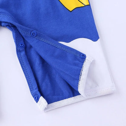 0-2 Jahre Baby Junge und Mädchen Strampler Neugeborenen Sommer Kurzarm Overall Baby Anime Cartoon Baumwolle Cosplay Kostüm