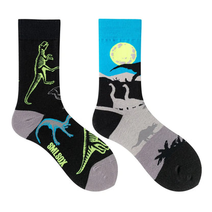 1 Pair Man Women Sock Original AB Tide Socks Colorful Cat Dog Koala Cow Cotton Socks Four Seasons Unisex Medium tube Socks Gift