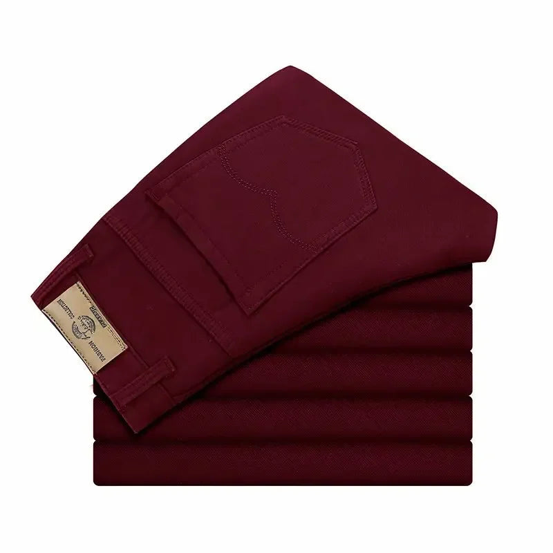 Frühling Sommer männer Hosen Farbe Gerade Bein Hosen Jugend männer Tragen Koreanischen Stil Slims Glättet Silhouette Dünne handel Hosen