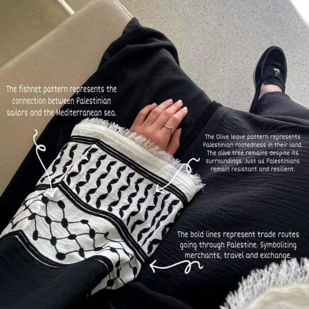 UNI 2024 Ramadan Abaya Kimono Keffiyeh Stickerei Quasten Muslimischen Offene Abayas Frauen Dubai Luxus Islam Strickjacke Kleid Kaftan.