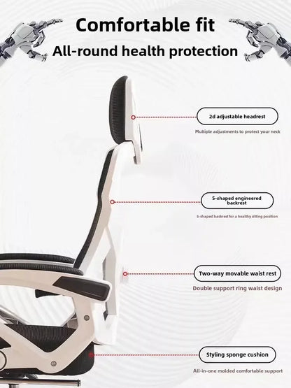 Computer Stuhl Home Office Stuhl Bequeme Sitzende Studenten Gaming Stühle Schlafsaal Stuhl Liege Sitz Ergonomische Ufficio