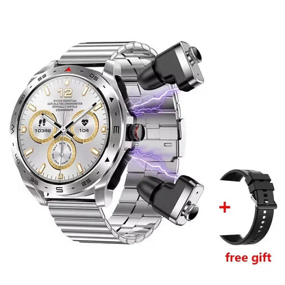 2024 New Smart Watch TWS 2-in-1 Bluetooth Earphones HIFI 9D Sound Quality Bluetooth Call For Men and Women Sports Smartwatches