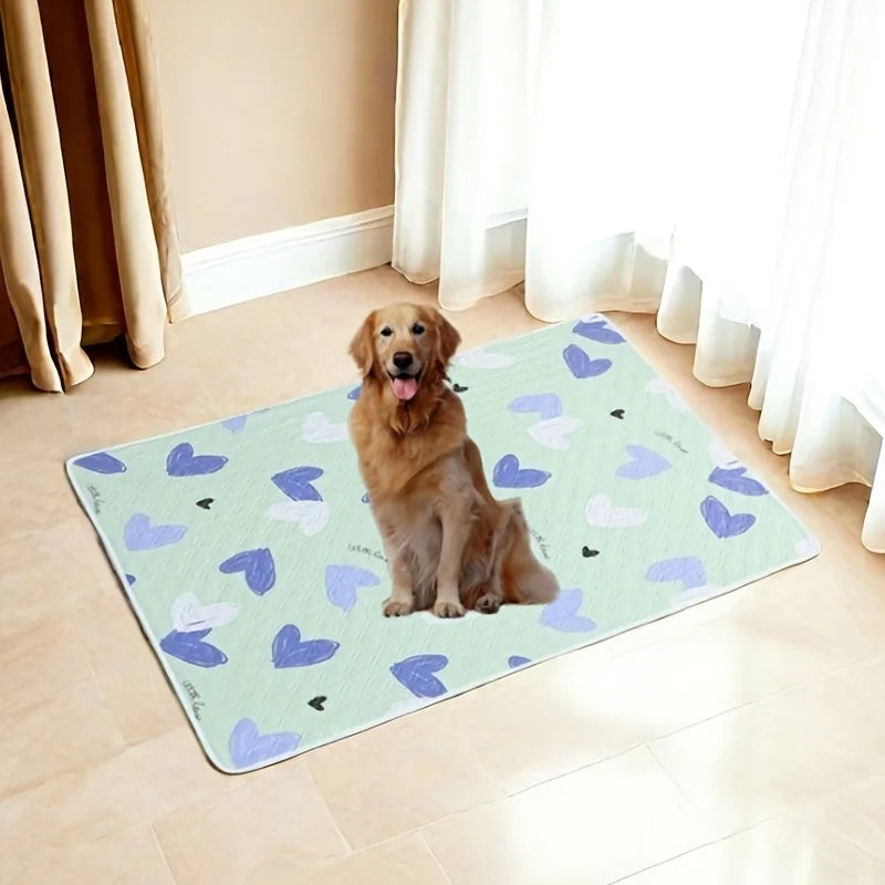 Washable & Reusable Thick Bed Protection Pad - Durable Medical Grade Mattress Protector for Adults, Seniors & Pets, Elderly Care.
