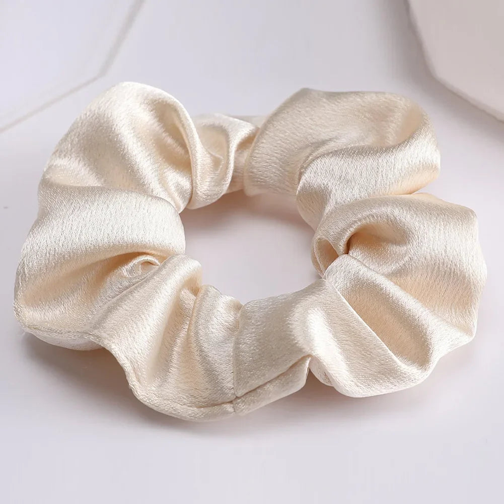 Sweet Multicolor Hair Tie Hair Clip Set Durable Hairpin Simple Elastic Ponytail Rubber Band Headwear Hair Styling Accessories.