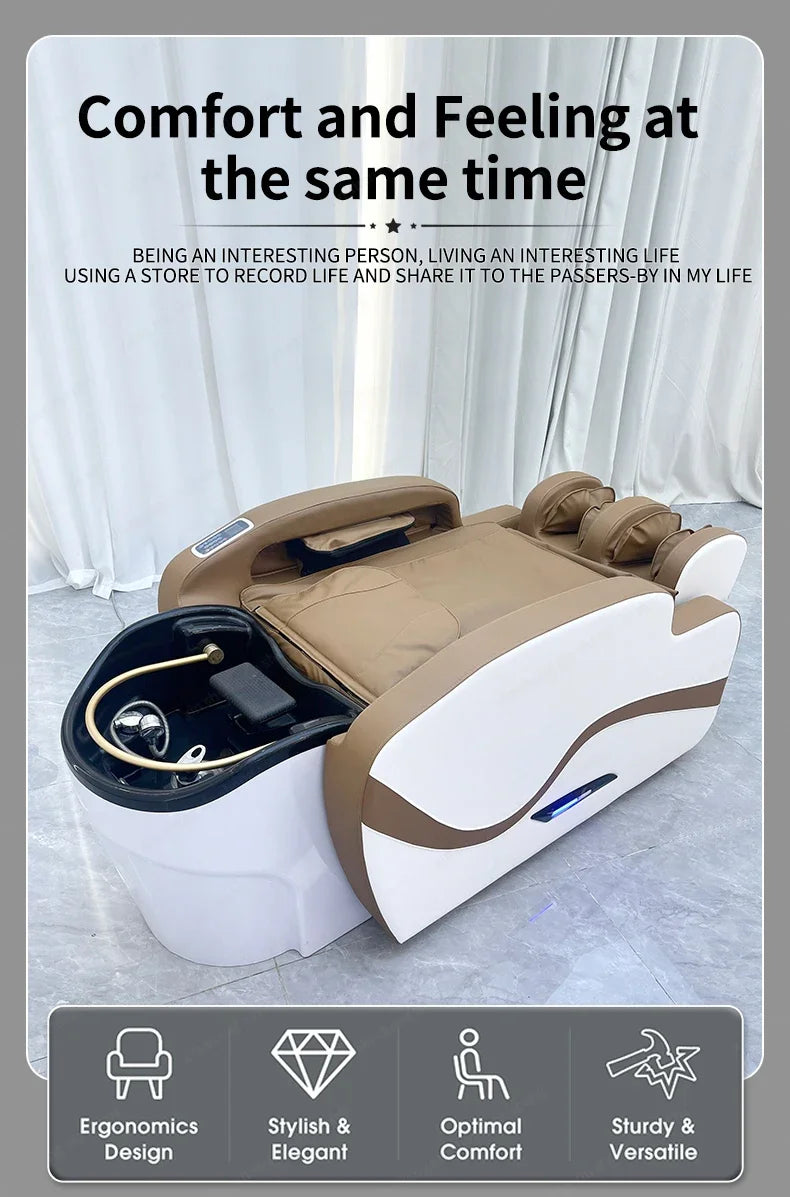 XinSheng Professionelle Elektrische Massage Bett Kopf SPA Salon Massage Tisch Haar Waschen Begasung Betten Friseur Smart Möbel