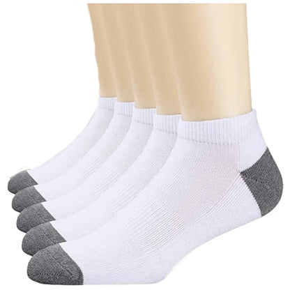 10/5/3MEN'S Mid-calf Socks Cotton Socks for All Seasons, Solid Colour and Versatile