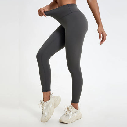 Hearuisavy Super Soft Fabrics High Waist Leggings Quick-Dry Gym Yoga Pants Running Workout Tights Push Up Sports Leggings Women