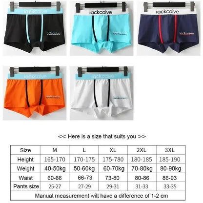 3Pcs Männliche Höschen Baumwolle männer Unterwäsche Boxer Atmungsaktiv Mann Boxer Gedruckt Unterhose Bequeme Shorts Männer Unterwäsche M-3XL