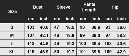 Pullover Hoodies Tracksuit Women Hooded Two Pieces Set Print Sweatshirts Pockets Zipper Pencil Pants Suit Sports Casual.