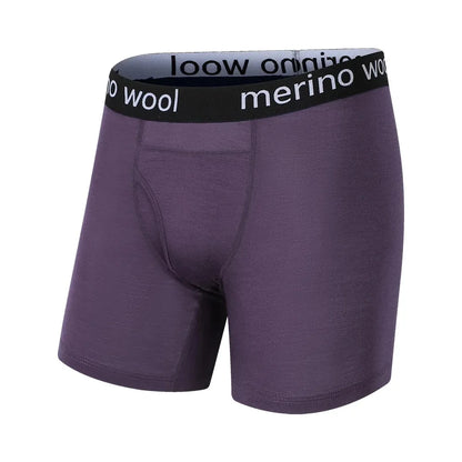 Herren-Boxershorts aus Merinowolle, Herrenunterwäsche, 100 % Merinowolle, Herren-Boxershorts aus Merinowolle, weich, bequem, atmungsaktiv, feuchtigkeitsableitend, USA-Größe