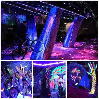 USB UV LED Strip Light Glow in Dark Led Blacklight 385-400nm Ultraviolet UV Lamp For Halloween Fluorescence Party Neon Posters.