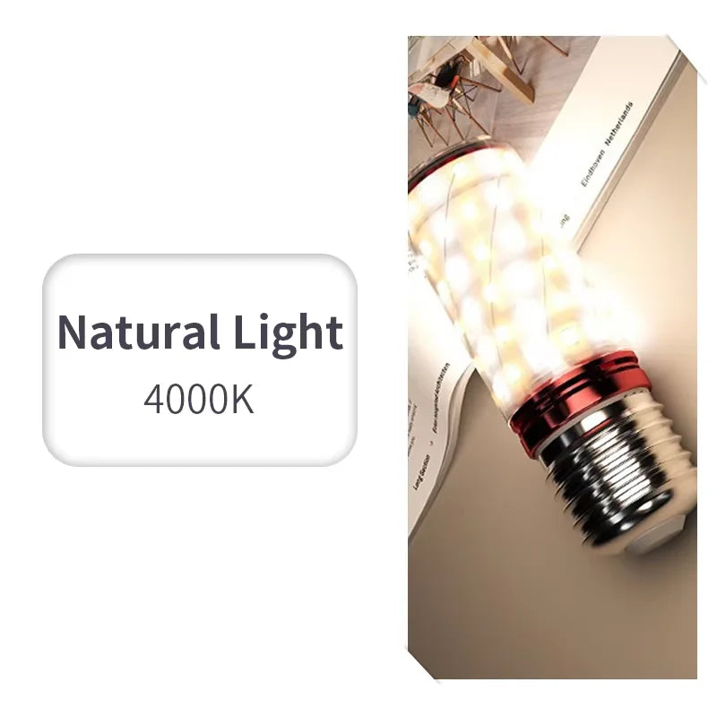 10PCS Corn Bulb Tube AC85-265V E27 E14 Screw 3/6/9/12/15W Easy To Assemble And Disassemble Suitable For Room Lighting.