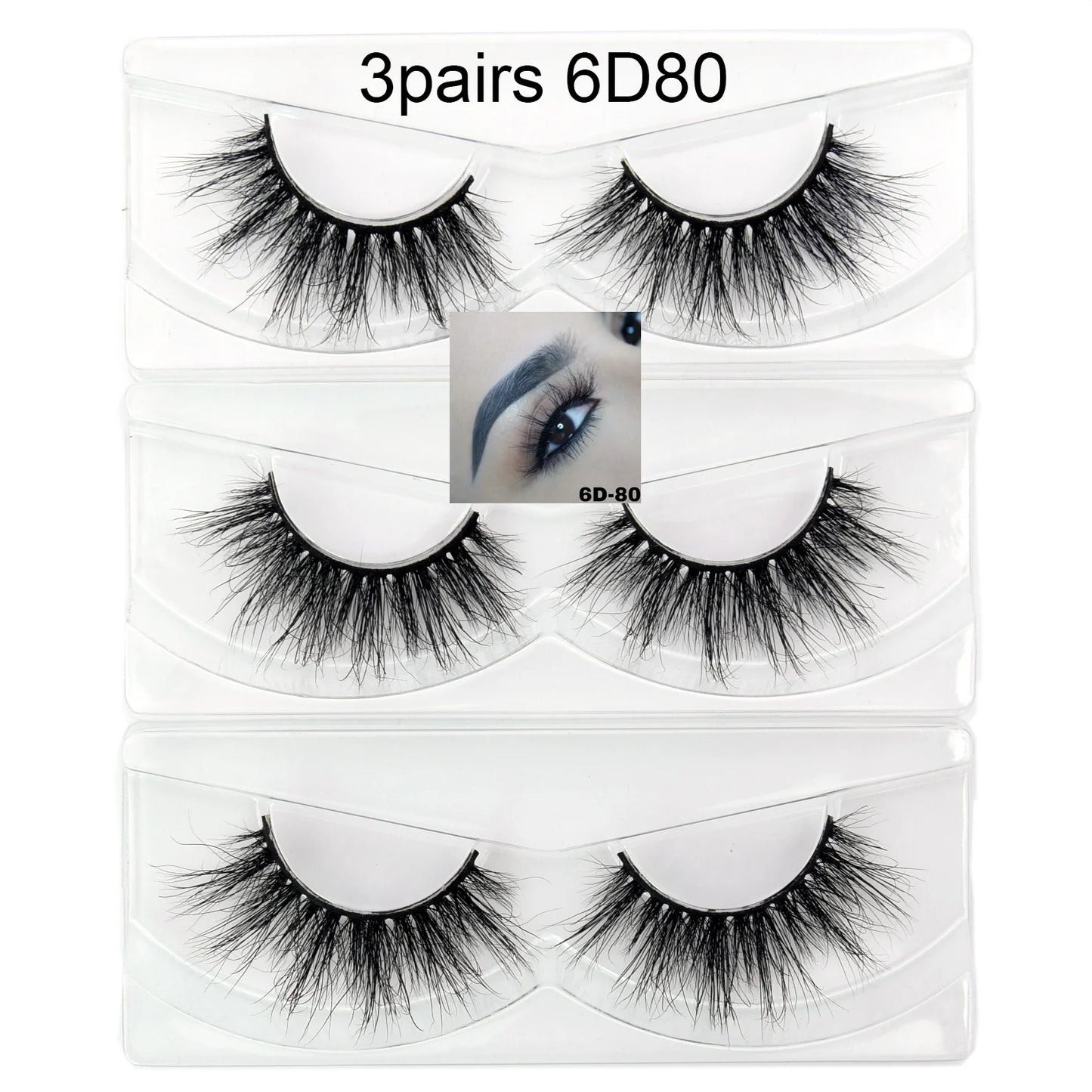 Visofree Eyelashes 3D Mink Lashes High Volume Handmade Mink False Eyelashes Thick Full Strip Lashes Cruelty Free cilios posticos.