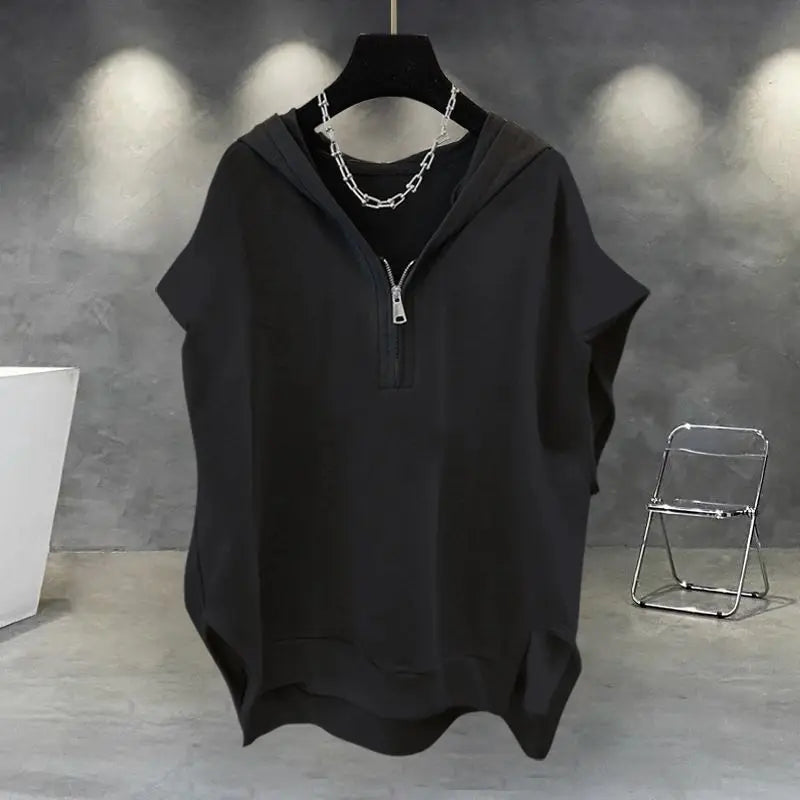 Korean Large Size Casual Sports Shorts Single Piece/suit Men Trend All-match Fashion Straight Leg Loose Half Pants Streetwear