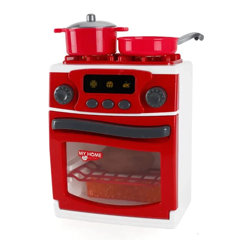 Kitchen Appliances Toys Toy Kitchen Set for Kids Play Kitchen Doll House Accessories Blender Coffee Maker Machine Mixer Toaster