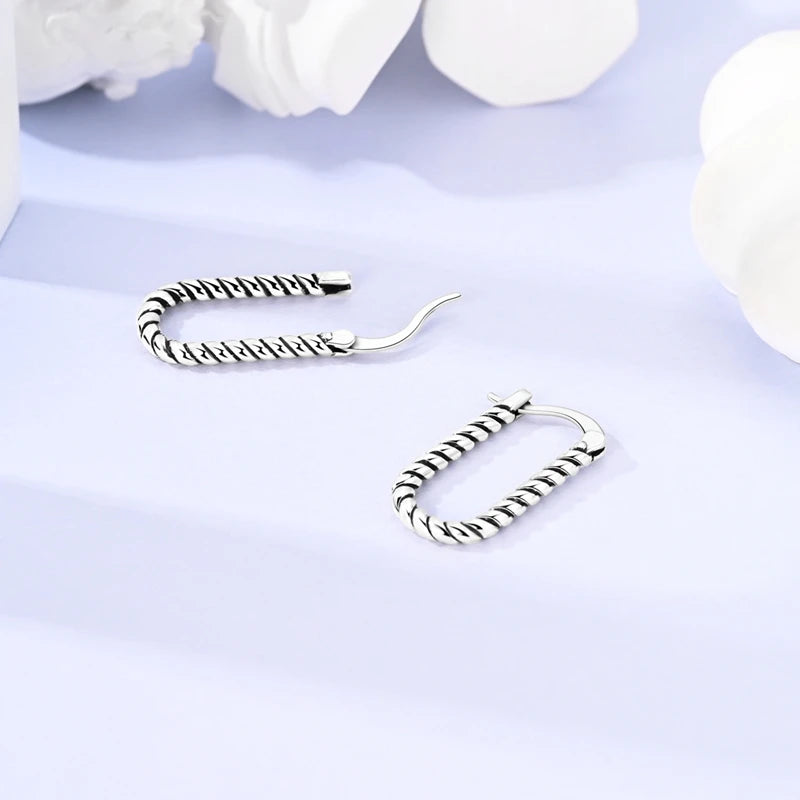 2025 New 925 Sterling Silver Hoop Earrings Flowers Zircon Drop Earrings Stud For Woman Fine Birthday Wedding Party Jewelry Gifts.