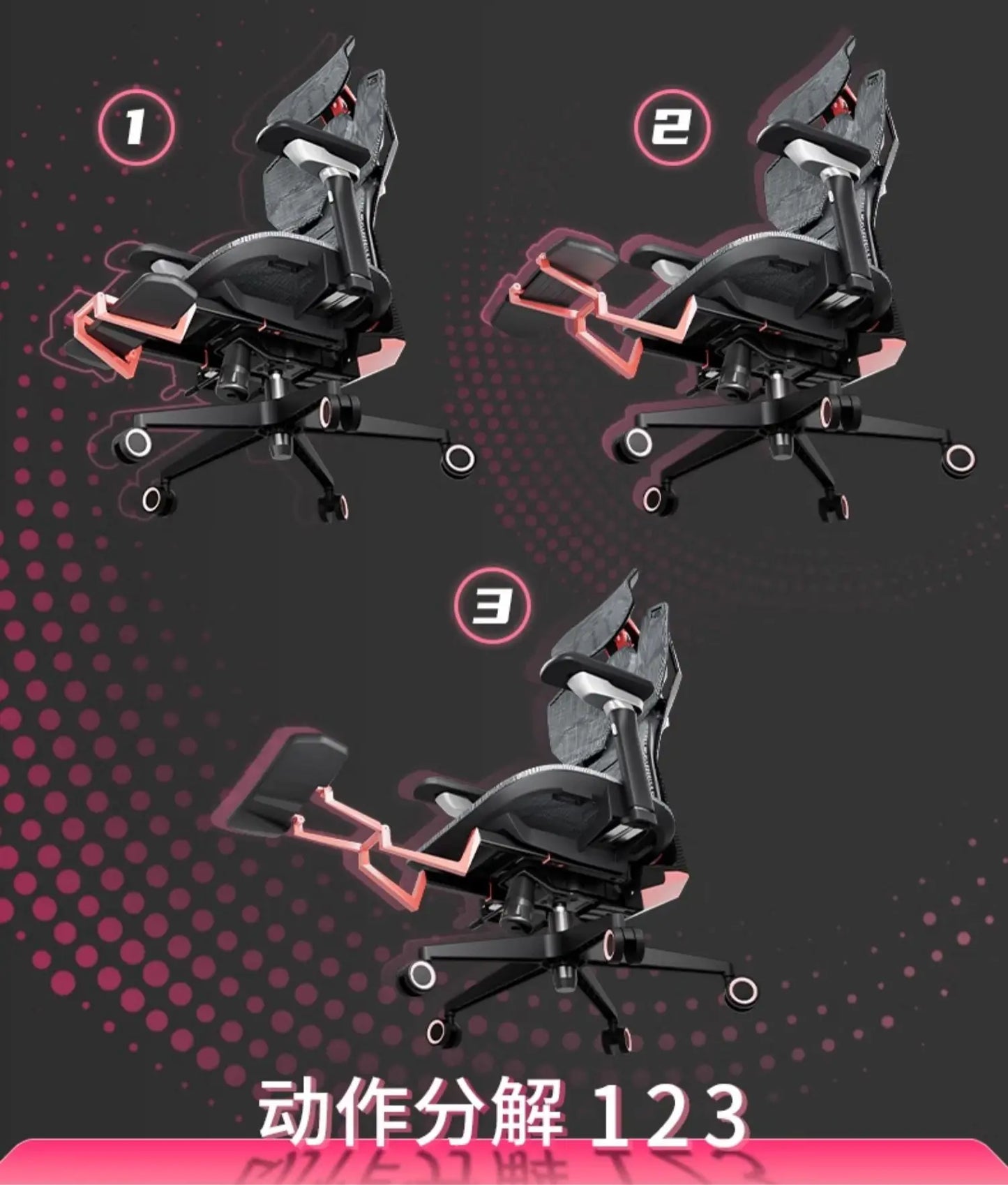 Moderner Designer-Gaming-Stuhl, bequem, luxuriös, Kreativität, drehbarer Gaming-Stuhl, verstellbar, elastisch, Sillas De Oficina-Möbel