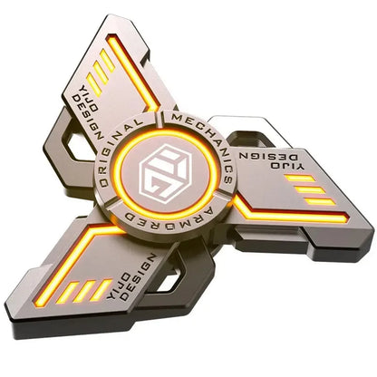 uminous metal EDC fidget spinner stress relief pressure reduction finger toy cool spinner ADHD  aids Creativity gift for boys.