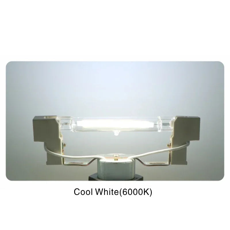 R7S LED Glasröhre 78mm 118mm COB Birne 5W 10W 20W r7s Lampada Mais Lampe J78 J118 AC220V 110V Energiesparende Ersetzen Halogen Licht.