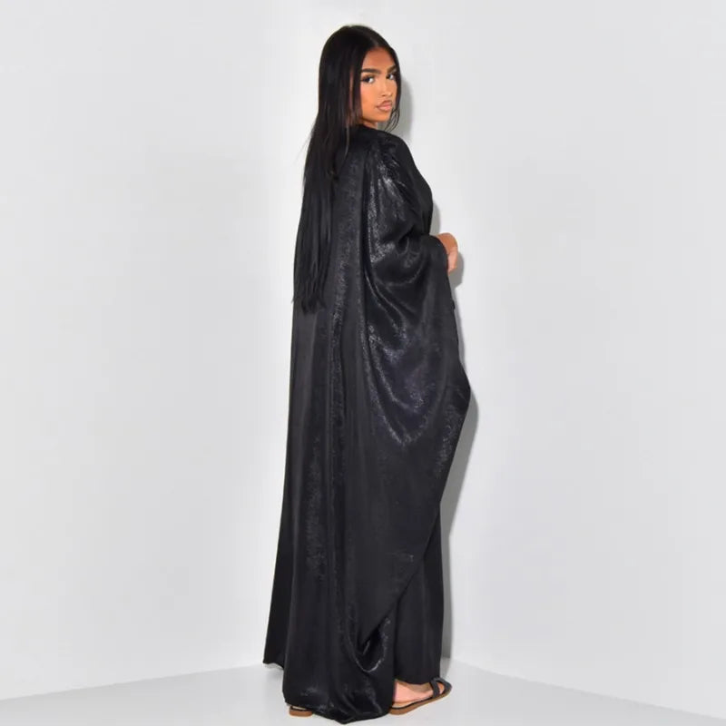 Eid Saudi Arabia Muslim Modest Dress for Women Islam Dubai Abaya Luxury Holiday Party Jalabiya Kebaya 2024 Turkey Kaftan Gown.