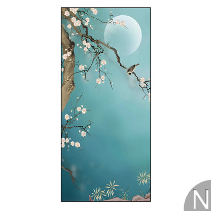 Chinese Simple Ink Art Canvas Poster Flower And Bird Wall Painting Prints Pictures Bedroom Corridor Living Room Decoration Mural