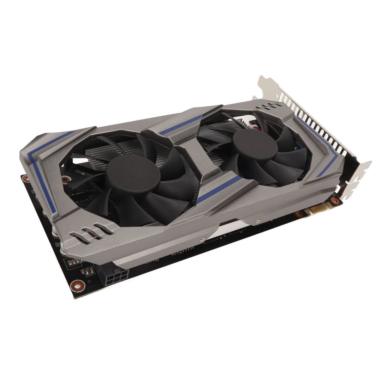 Graphics Card 128BIT GDDR5 PCI Express2.0 Double Fan Desktop PC Computer Discrete Gaming Graphics Card Double Fan Graphics Card.