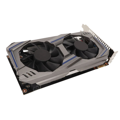 Graphics Card 128BIT GDDR5 PCI Express2.0 Double Fan Desktop PC Computer Discrete Gaming Graphics Card Double Fan Graphics Card.