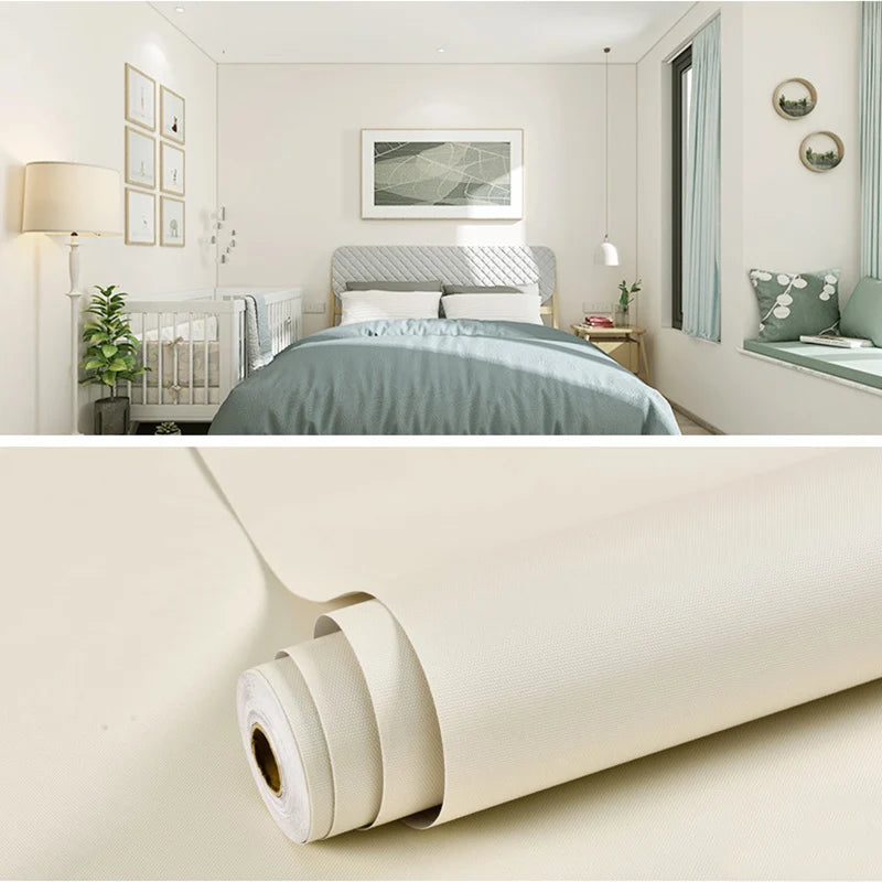 Macaron-Tapete, selbstklebende Aufkleber für Schlafzimmer, Schlafsaal, Renovierung, wasserdichte und schimmelresistente Hintergrund-Wandaufkleber