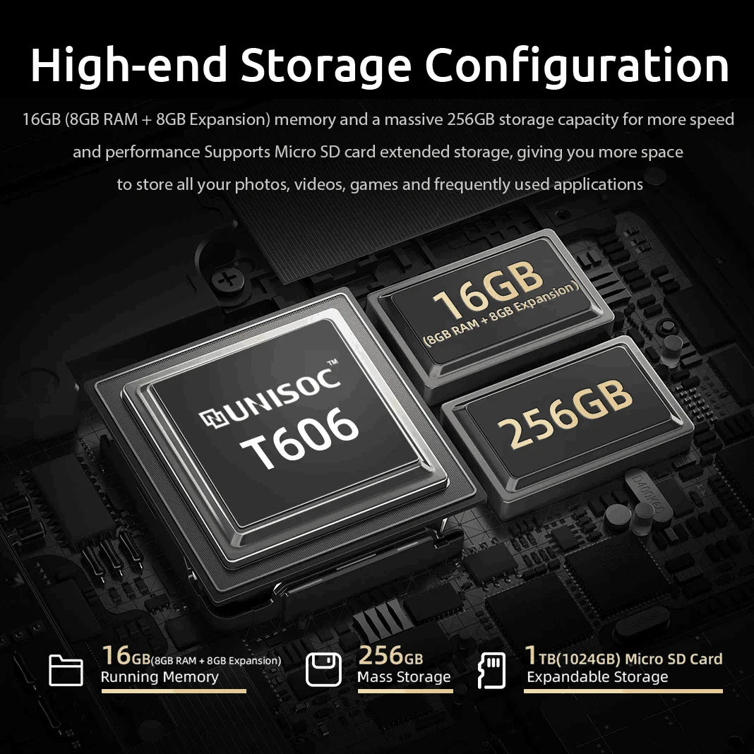 Bmax Maxpad I11Plus 10.4 Inch 16Gb(8Gb Ram+8Gb Expansion) 256Gb Rom Octa Core T606 Soc Android 13 Dual Wifi 4g Lte Tablet Sim.