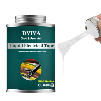 Liquid Electrical Tape Waterproof Insulation Paste Sealant Wire Cable Coat Fix Line Glue Repair Glue Insulation Glue 15~300ml.