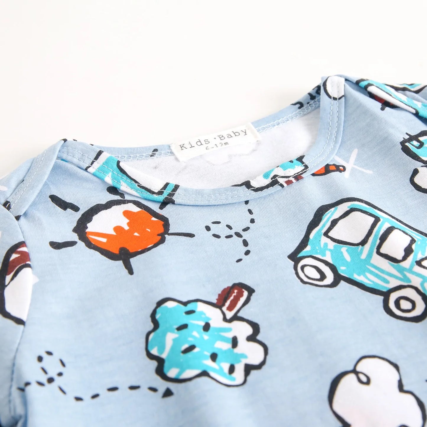 Sanlutoz Kurzarm Baby Jungen Mädchen Sommer Bodys Baumwolle Kleinkinder Kleidung Onesies Niedlichen Cartoon Druck