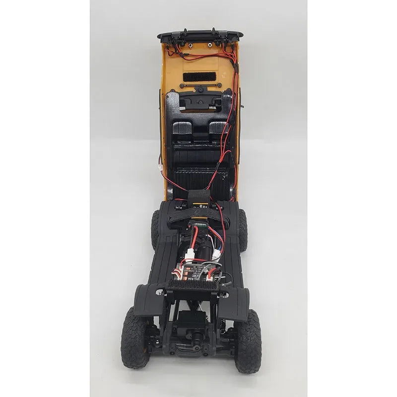 LED 5V Lighting Upgrade System Front and Rear Lamp for 1/24 RC Crawler Car FMS FCX24M Camel Cup Discovery Range Rover Parts.