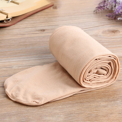 Woman Plus Size Sexy Opaque Thick Pantyhose Footed Female Warm colored Soft Velvet Tights Super elasticity translucent Leggings