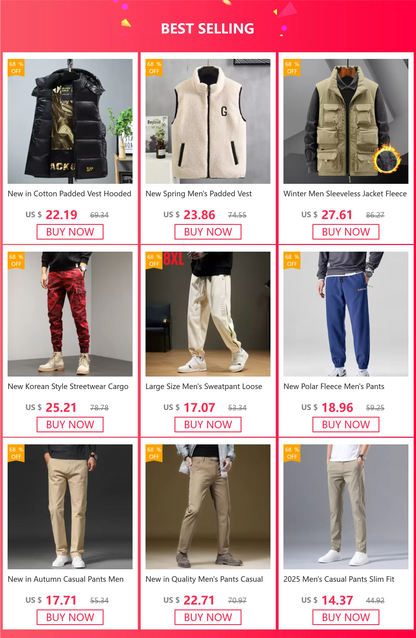 New in Spring Casual Pants Men Straight Fit Cotton Stretch Chino Trouser Male Formal Work Business Dress Khaki Fashion Regular.