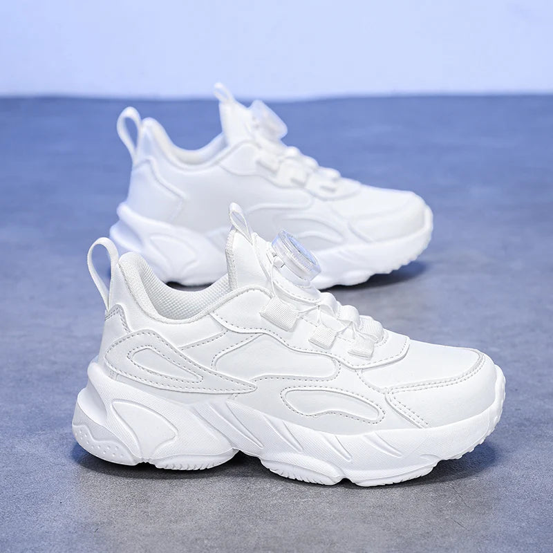 White Girls Sneaker Children Shoes New Spring Summer Platform Casual Sneaker Running Sports Tennis Kids Shoes for Girl.