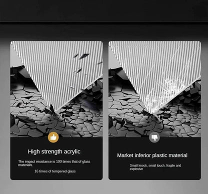 2PCS Badezimmer Acryl Regale Küche Lagerung Organizer Shampoo Regal Dusche Regal Bad Zubehör Kein Bohrer Lagerung Regal