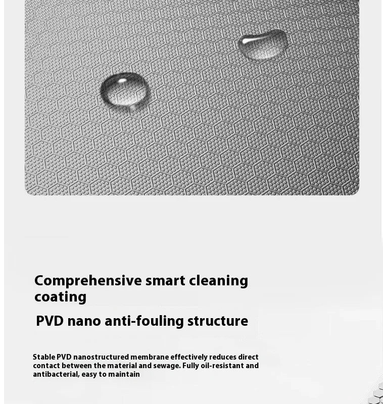 Stainless Steel Kitchen Sink Large Size Single Slot Multifunctional With Trash Can and Drain Rack Household Wash Dish Basin