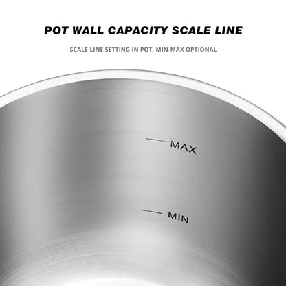 Pressure Cooker Multifunctional Pressure-Limited Explosion-proof Pressure Cooker Stainless Steel Kitchen Pressure Pot.