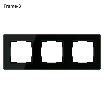 AVATTO Tuya WiFi Smart Licht Schalter Motorisierte Jalousien Shutter Vorhang Schalter Touch Glas Schalter Funktioniert Mit Alexa Google Hause