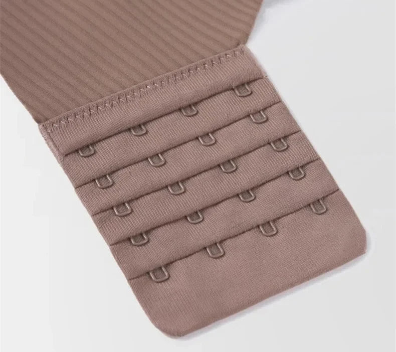 Women Widened Lifting Non Slip Shoulder Strap Bra Simple and Casual No Trace Beautiful Back Full Cup Size Adjustable Underwear.