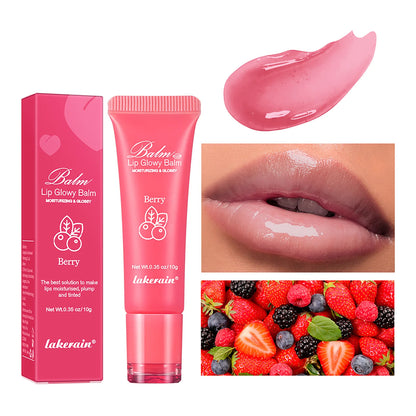 Fruit Honey Moisturizing Lip Oil Sexy Plump Lip Jelly Strawberry Tinted Lip Liquid  Oil Lipgloss Makeup Makeup.