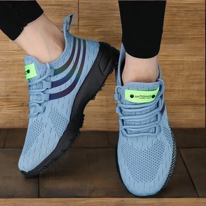 Brand Sports Shoes Breathable Mesh Running Shoes Men's Shock-absorbing Cushion Sports And Leisure Shoes Sneakers For Sale